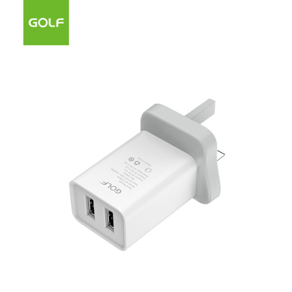 Golf GF-U206 Wall Charger 2 Port USB Plug