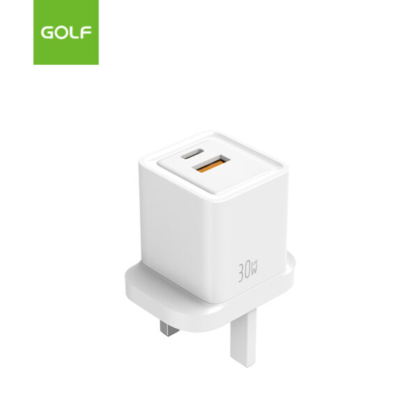 Golf GF-U30 30W 2 Port Wall Charger Plug White